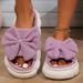 Thick-soled Linen Slippers For Women, Suitable For All Seasons, Non-slip, For Indoor And Outdoor Use, Fluffy Maternity Cotton Slippers_vogvips.com