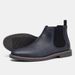 Men's British Chelsea Boots Fashion Distressed Leather Ankle Boots For Big Size, Comfortable & Stylish_vogvips.com