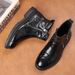 Men's Winter boots Men's leather and fleece cotton shoes casual high-top boots for men_vogvips.com