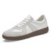 Retro Leather Color Matching Platform Casual Sports Board Shoes Dexun Flying Weaving Breathable Mesh Men's Shoes_vogvips.com