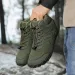 2025 New Cross-Border Cotton Shoes Men Women's Fleece-Lined Warm Casual Snow Boots Couple Comfortable Home Thick Cotton Boots_vogvips.com
