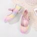 2026 Soft Shoes Girls' Princess Sole Performance Spring Autumn Bowknot Fashion Sweet Cute Non-slip Rainbow Children's Hi_vogvips.com