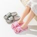 Weibulen Home Slippers For Men And Women, Couple Style, Soft Sole, Non-Slip, Indoor Use, Summer, High-End Feel, One-Word_vogvips.com