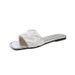 Plus-size Summer Foreign Trade Super Popular 2024 New Women's Sandals For Outdoor Wear, Fashionable Flat-soled Versatile_vogvips.com
