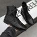 Men's Shoes Board Shoes High Tube Casual Senior Sense Martin Boots Niche Design Training Shoes Senior Chelsea_vogvips.com