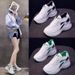 New Sports Shoes Women's Spring And Autumn Fashion Height Increase Casual Thick Sole Inner Height Increase Dad Shoes Women_vogvips.com
