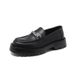 2025 New Spring Chain Loafers For Men With Sole And Thick Heel, British Style Small Leather Shoes 18621-R_vogvips.com
