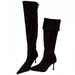 Over-the-Knee For Women 2025 Autumn Winter New Suede High Tube Elastic Pointed Toe Slim Thin Heel Two-Way Wear Slouch_vogvips.com