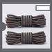 Shoe Accessories striped round Martin boots, casual military boots, black and white, British style shoelaces_vogvips.com