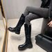 Thick-soled Mid-calf Ankle Boots For Women, 2026 New Style Non-knee-length Motorcycle Rider Boots_vogvips.com