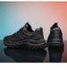 Casual Sneakers 2024 Black Fashion Platform Shoe Outdoor Mesh Breathable Vulcanized Sport Shoes For Men Erkek Ayakkabı_vogvips.com