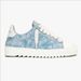Sports And Leisure Shoes For Couples, Denim Perforated Thick Soled Board Shoes_vogvips.com