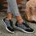Spring And Summer Women Designer Mouth Breathable Cross Strap Sneakers Flat Comfortable Casual Walking Sneakers Zapatos_vogvips.com