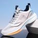 Spring And Summer Running Waterproof, Versatile, Soft-soled, Lightweight, Fly-knit Sports Casual Shoes, Breathable Mesh_vogvips.com