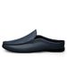 Italian Genuine Leather Slippers Luxury Loafers Moccasins Outdoor Non-slip Man Casual Summer Sandal Half Shoes For Men_vogvips.com