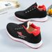 Thick-Soled Non-Slip Breathable Sports For Women Korean Style Spring And Autumn New Student Versatile Sneakers Casual_vogvips.com