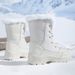 High Top Anti Slip And Fleece Women's Boots, High Boots, Women's Snow Boots, Fashionable And Warm Boots_vogvips.com