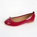 Ballet Style Round Toe Flat Soft Leather 2025 New Spring Summer Bowknot Casual Red Women's Shoes_vogvips.com