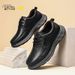 German Camel Dynamic Men's Four Seasons Comfortable Casual Genuine Leather Soft Sole Cowhide Business Middle-aged Dad_vogvips.com