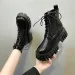 Autumn Women Casual Platform Lace Up Plush Chunky Ankle Boots Outdoor High Top Sneakers Comfortable Zip Shoes 260420_vogvips.com