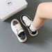 Little White Shoes Female Students Thick-soled Heightening Sports Board Shoes Tide Leisure Street Shooting_vogvips.com