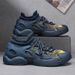 Men's Flying Woven Mecha, Octopus Socks, Thick Soles, Versatile, Breathable, Casual, Anti Slip, Hot Selling Sports_vogvips.com
