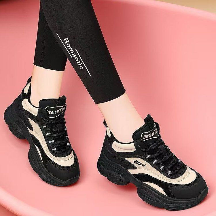 Platform Dad Shoes Children Show Feet Little Women's Sports And Leisure Shoes_vogvips.com