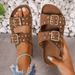 Women's Shoes Summer Wear New Sandals Slippers One-line Casual Beach Shoes Cork Slippers_vogvips.com