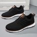 Men Fly Woven Mesh Casual Sports Shoes, Summer Breathable Large Size Lightweight Daily Outdoor Walking Footwear_vogvips.com