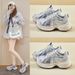 Dad Shoes Female Student Sports Running Casual Platform Heightening Shoes Street Shoes_vogvips.com