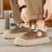 2025 New Shoes Autumn Mid-Top Sports Work Sneakers Men's Trendy Thick-Soled Casual Martin Boots_vogvips.com