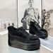 Thick-Soled Platform Cotton Women Winter New Fleece-Lined Height-Increasing White High-Top Furry Shoes Warm Snow Boots_vogvips.com