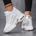 Women's Cotton Shoes With Plush Insulation And Air Cushion, Thick Soled Casual Shoes With Increased Height Inside_vogvips.com