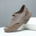 Euro Step 2025 Summer New For Men Outdoor Mesh Walking Slip-On Fashion Dad Men's Shoes_vogvips.com