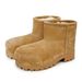 Same Style Cute And Ugly Big Head New Warm Thick Sole Chunky Heel Lamb Wool Short Snow Boots_vogvips.com