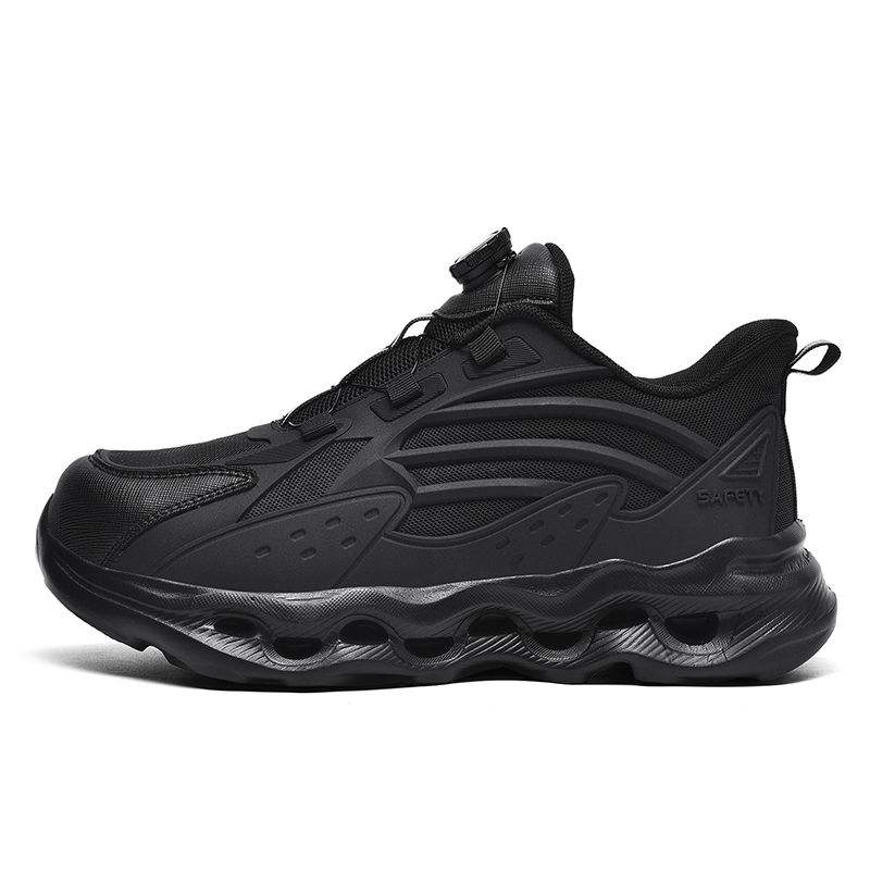 Men's Steel Toe Shoes Lightweight Work Shoes Safety Shoes Air Cushion Steel Toe Sneakers Indestructible Steel Tennis Toe Toe Sho_vogvips.com