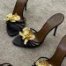 Slippers 2026 Summer Sexy Stiletto Heel Sandals For Women Floral Metal Decor Party Fashion Dressy High Open Toe_vogvips.com