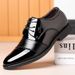 Men's Formal Dress Shoes - Business Oxfords With Breathable PU Leather & Hidden Height Increase For Wedding & Office British Groom Men's Shoes_vogvips.com