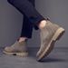 European Warm Series British High-top Martin Autumn And Winter New Cotton Shoes Mid-top Short Boots Men's Style_vogvips.com