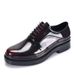 Spring And Autumn New Men's High-heeled Dress Leather With Lace Up Upper, Polished Youth Business Shoes For Men_vogvips.com