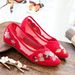 Mesh Embroidered Mesh Yarn, Flower Embroidery, Summer New Products, Soft Soled Fabric Single Shoes, Sandals For Women_vogvips.com