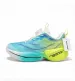 Unisex Cyan Green Gradient Running Shoes Breathable Mesh For Professional Sports Training_vogvips.com