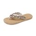 New Women's Flip-Flops Summer Non-Slip Outdoor Sandals Toe Post Clip-On Shoes Student Casual Beach Slippers_vogvips.com