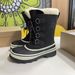 Outdoor Hiking Snow Cowhide Wool Women Warm Mid-Calf Lace-Up Boots Export Foreign Trade Russian Ski Shoes_vogvips.com