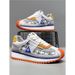 Men's Spring New Thick-Soled Forrest Gump FashiNewable And Versatile, Color-Blocked Sports Casual Trendy Shoes,_vogvips.com