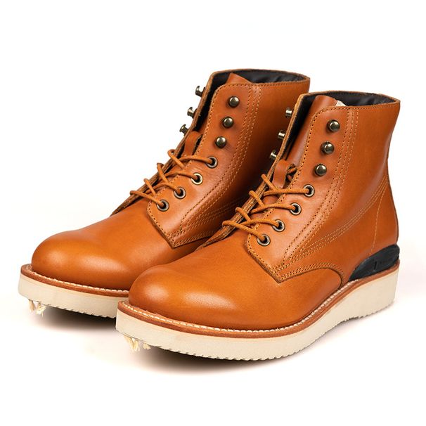 European Warm Series Men's Martin Shoes High Top British Style Work Versatile Couple Leather Autumn Snow Boots_vogvips.com