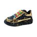 Women's Shoes Spring/Summer New Style Fairy Style Heavy Rhinestone Colorful Lace Up Thick Sole Casual Sports Sneakers_vogvips.com