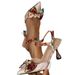 New Women's Shoes High-grade Sense Square Head One Line Buckle High Heels Women's Shoes_vogvips.com