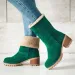 Womens Fur Snow 2023 Winter New Warm Wool Booties Ankle Boot Platform Shoes Turned-over Edge Casual Women Mid Boots_vogvips.com