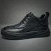 High-top Trendy 2024 Autumn New Fleece-lined Warm Winter Genuine Leather Versatile Shoes Men's Casual Ankle Boots_vogvips.com